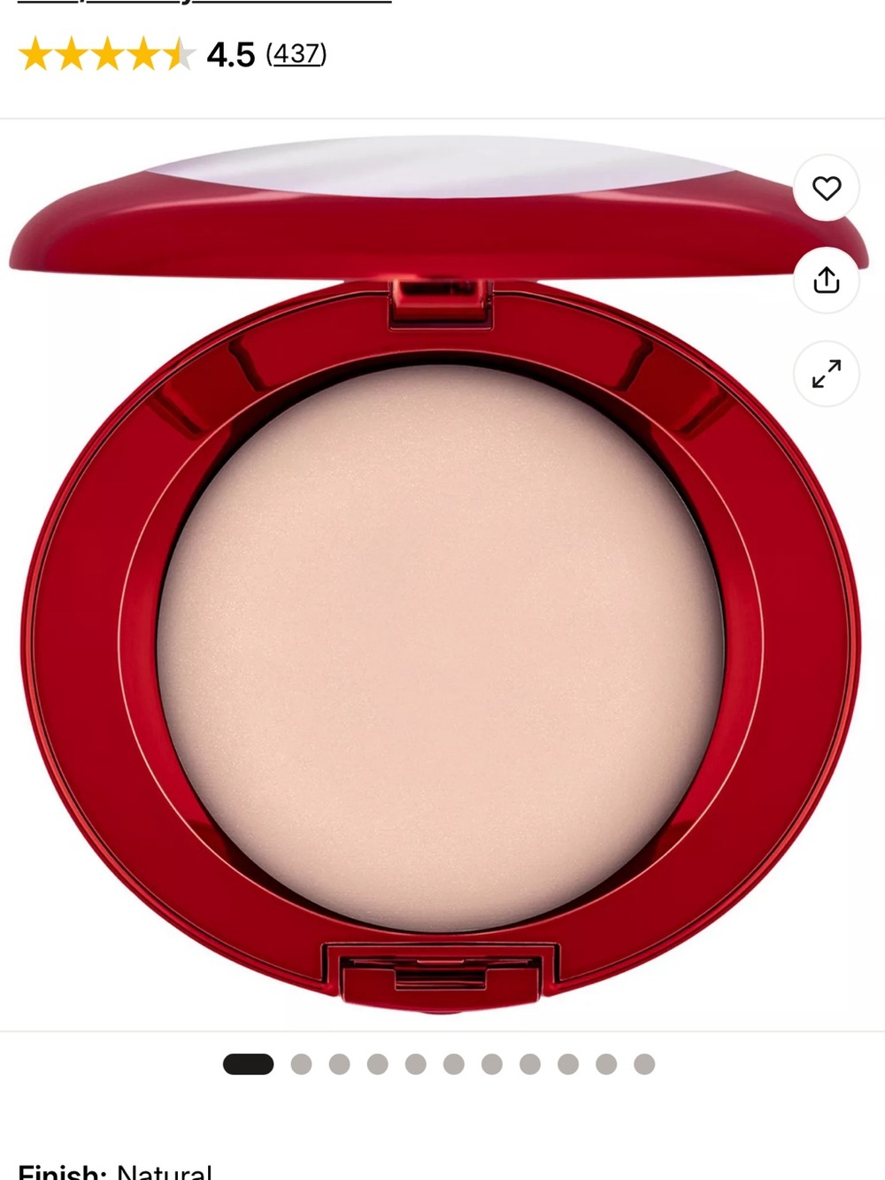 ONE/SIZE by Patrick Starrr Boucle Silk Airbrushed Talc-Free Finishing Powder NEW